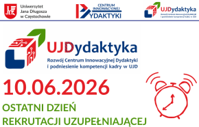 Ostatnie dni rekrutacji uzupełniającej do projektu „UJDydaktyka”!