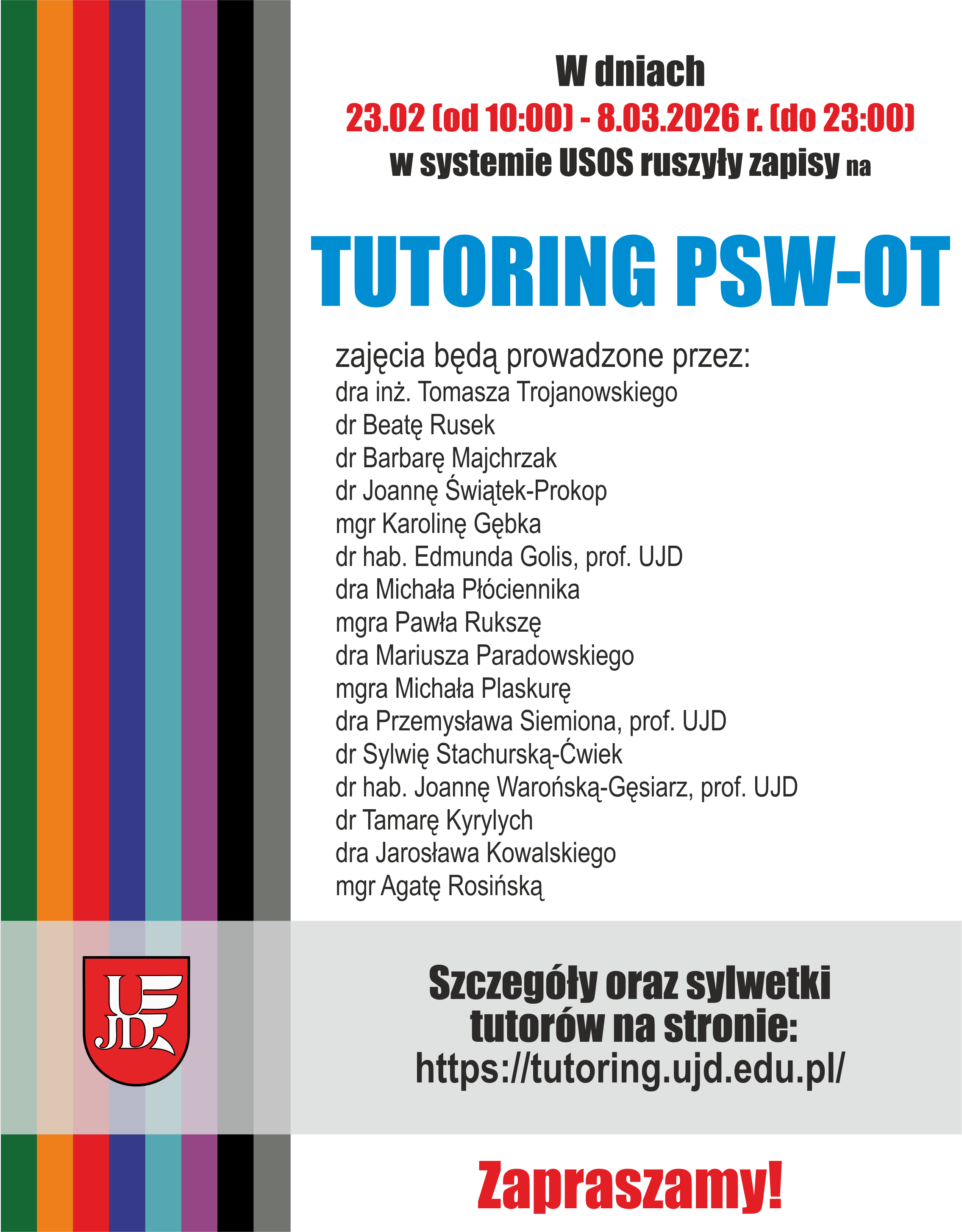 Plakat PSW-OT lato 2025 - 2026